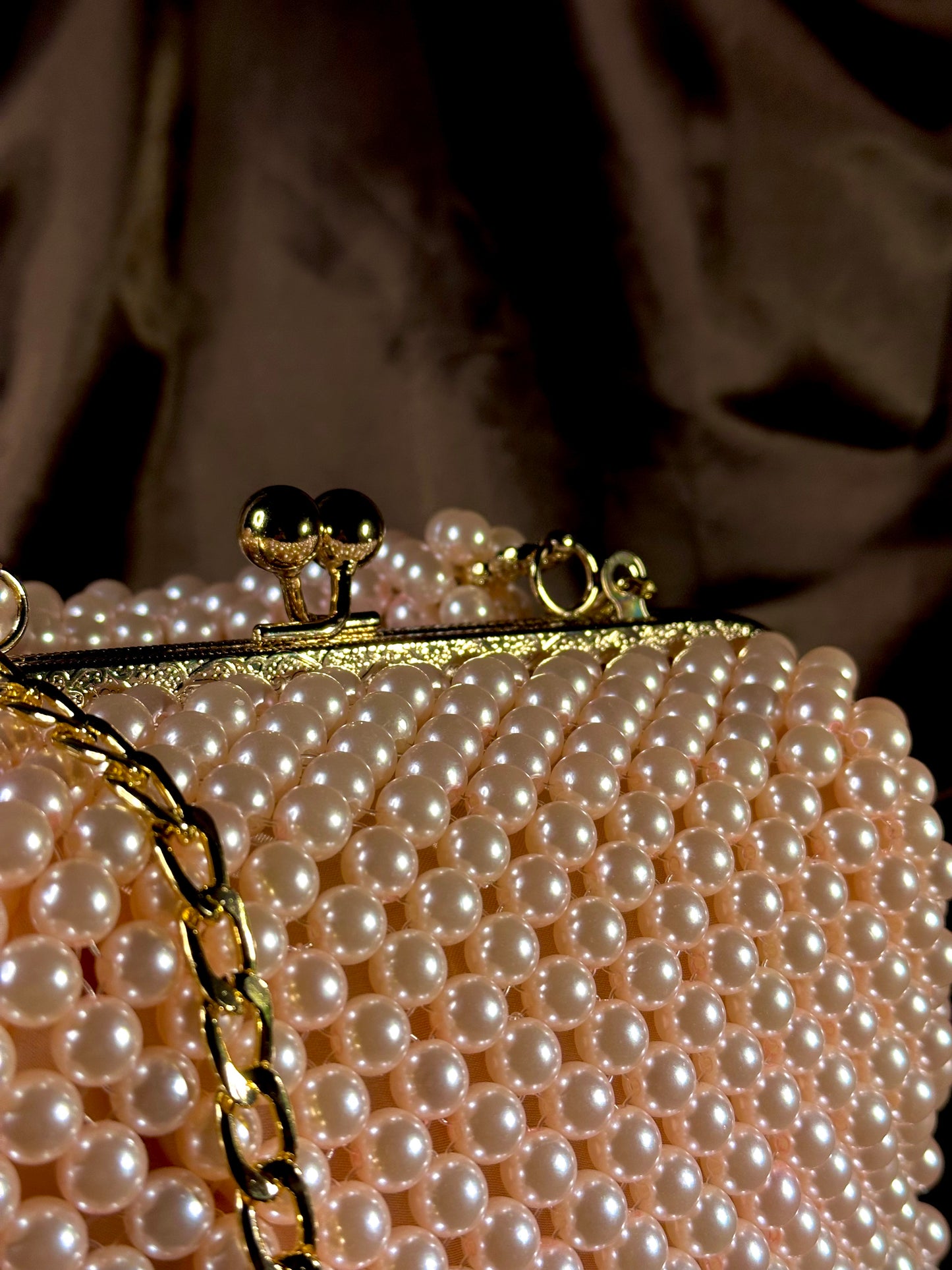 Peach pearls